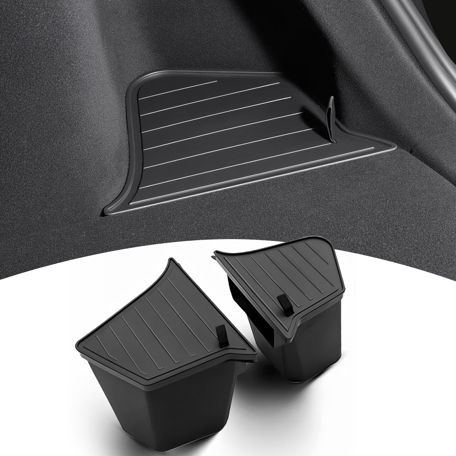2025+ New Model Y Trunk Organizer - Waterproof TPE Gap Filler
