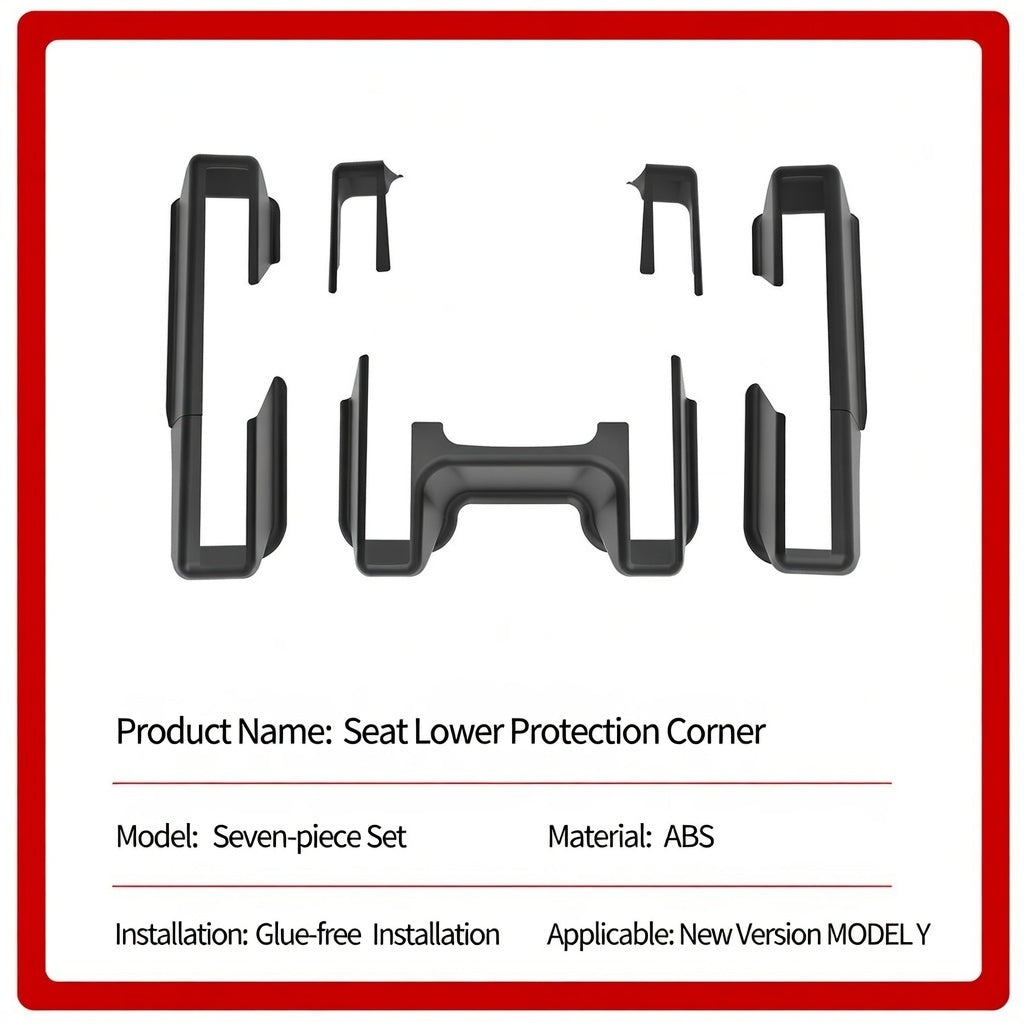 Full-Cover Seat Corner Protectors (7-Piece Set)