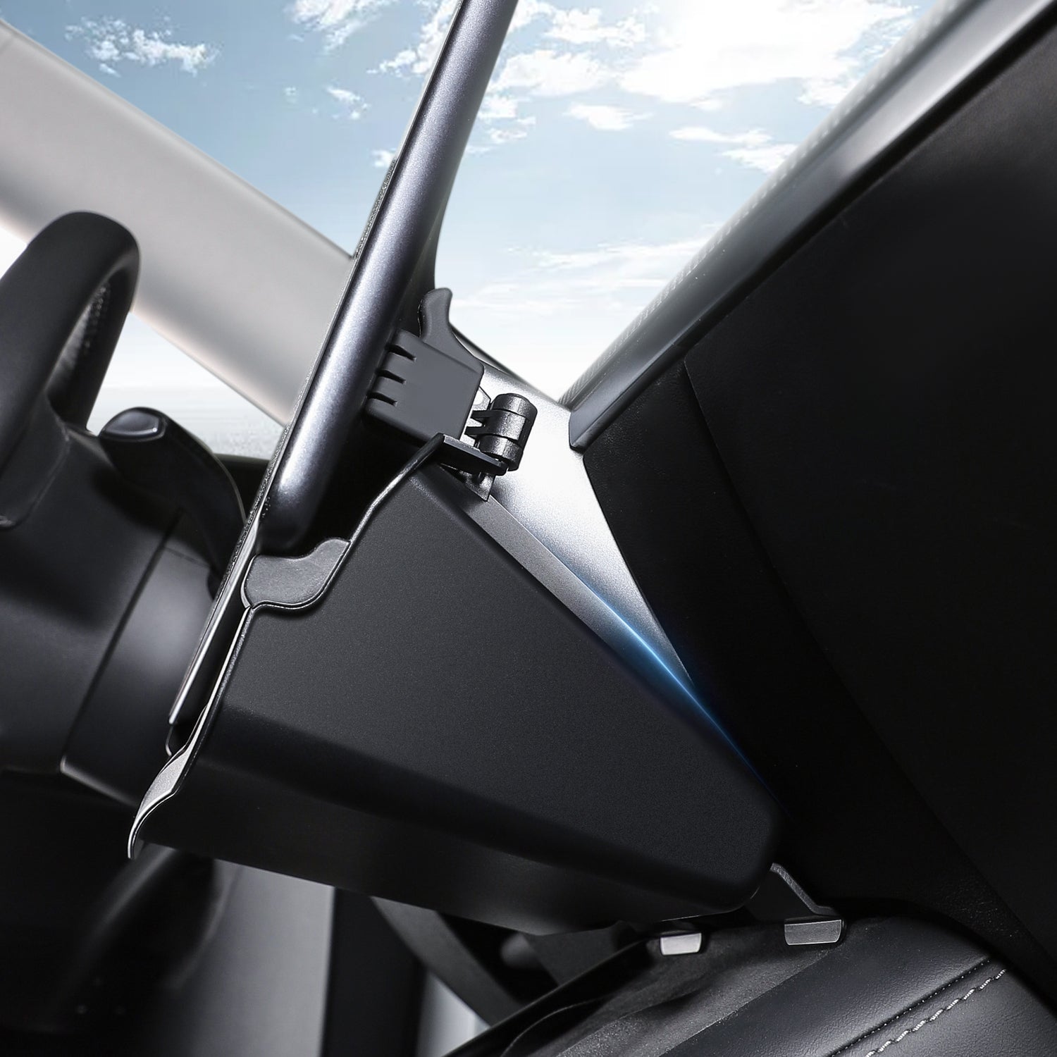 Center Console Screen Lower Storage Box