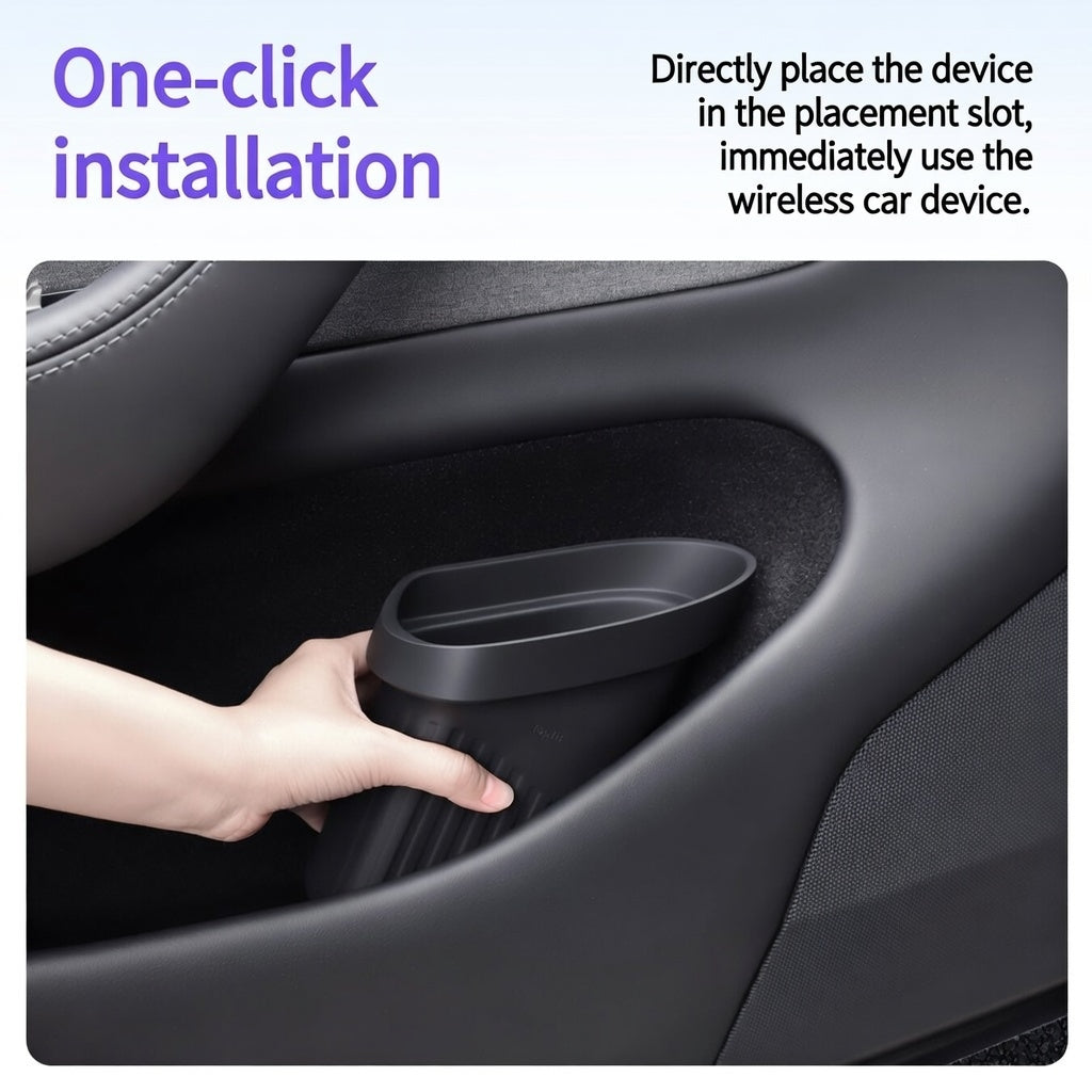 Car Door Mounted Trash Can
